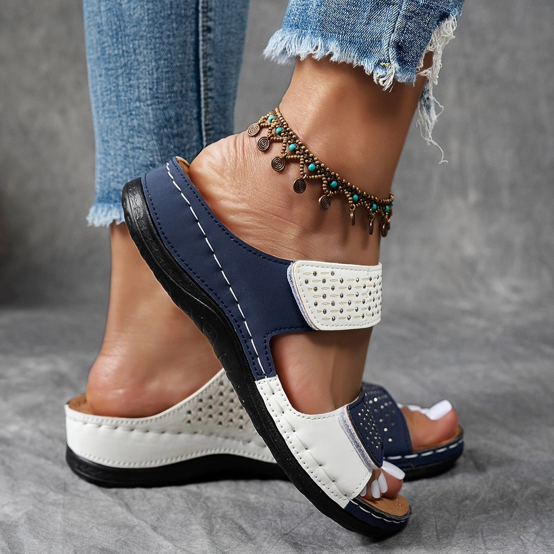 Ortholuxe™ – Breathable Orthopedic Slip-In Sandals
