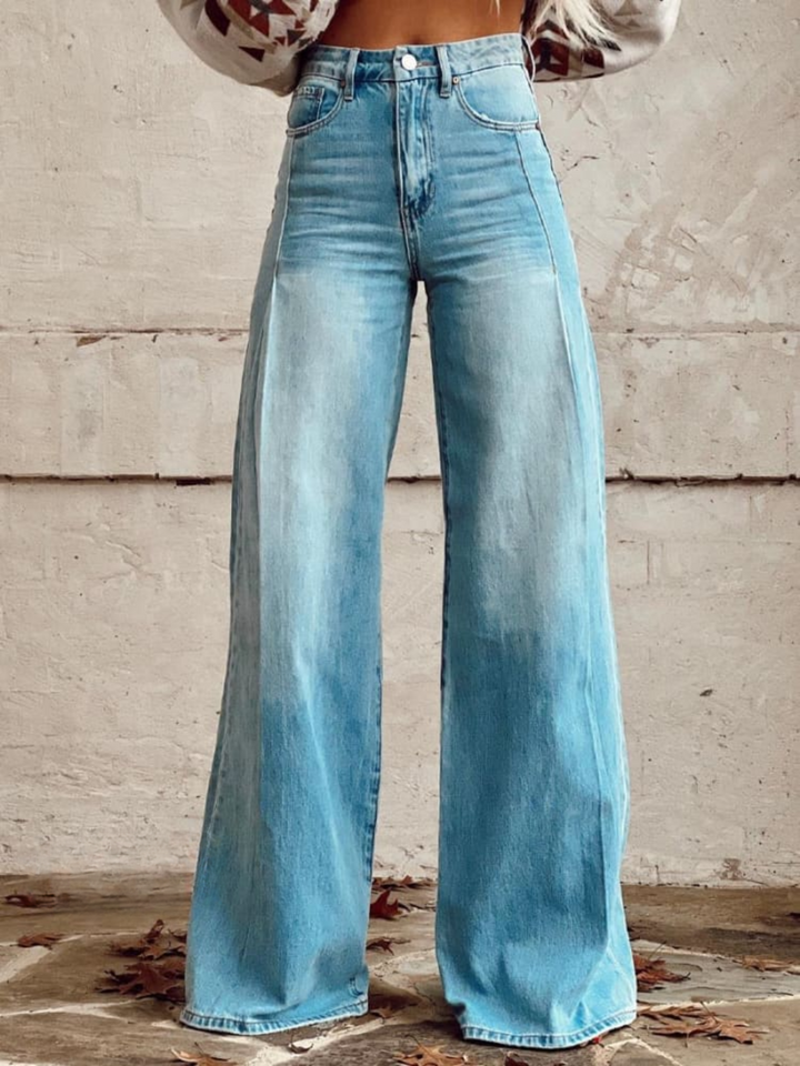 Leona™ | Classic wide-leg jeans