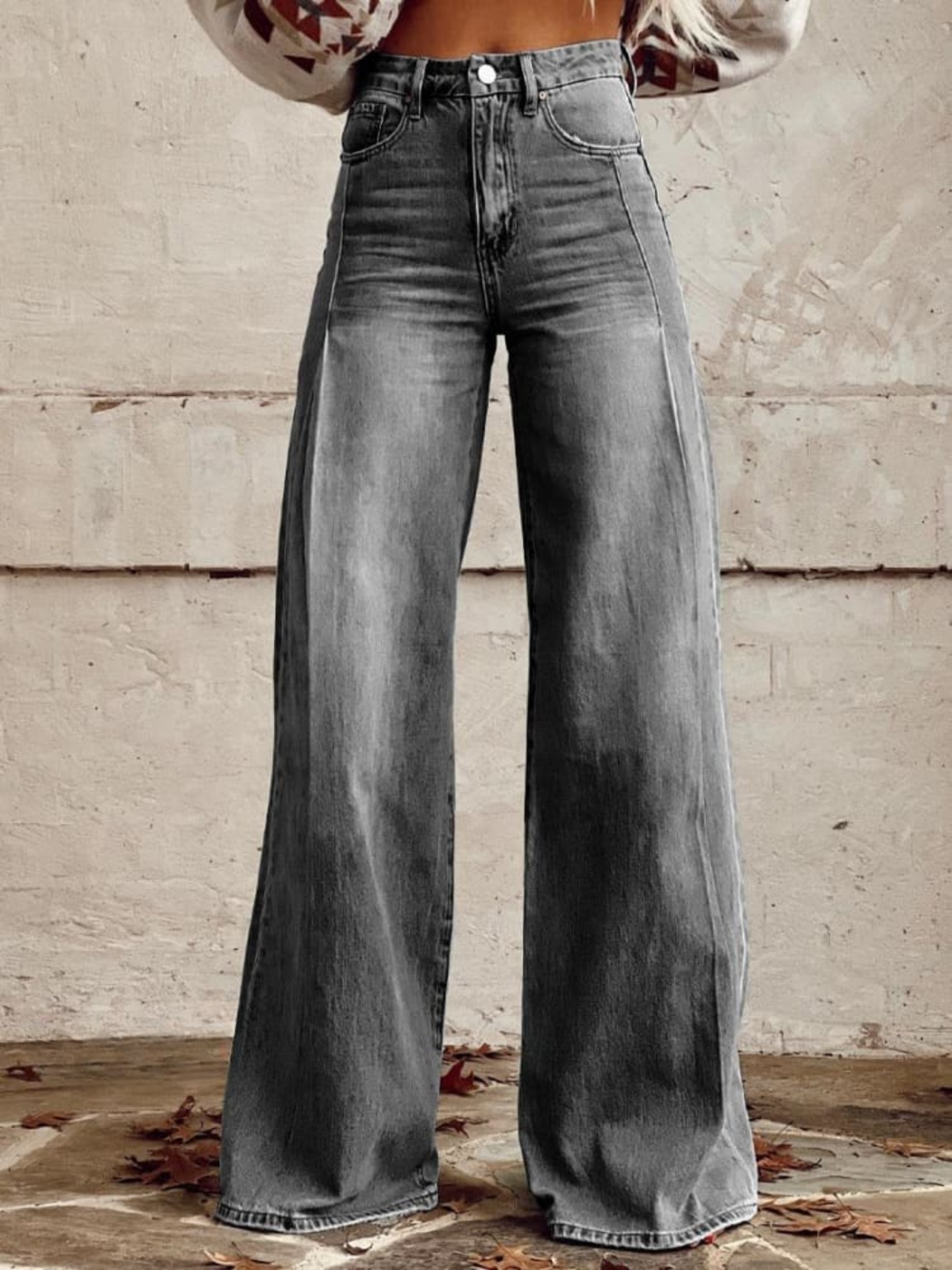 Leona™ | Classic wide-leg jeans