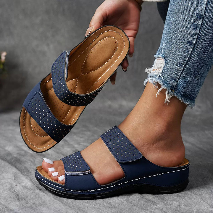 Ortholuxe™ – Breathable Orthopedic Slip-In Sandals