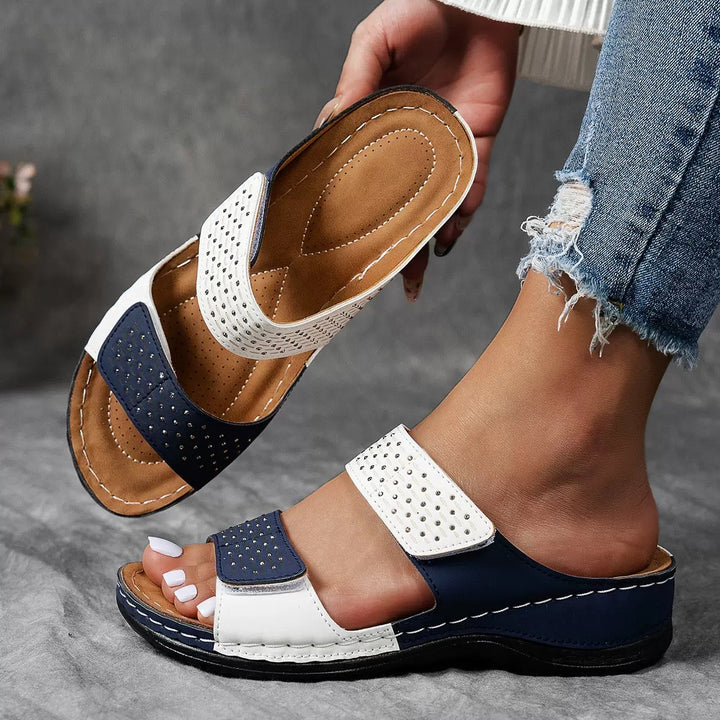 Ortholuxe™ – Breathable Orthopedic Slip-In Sandals