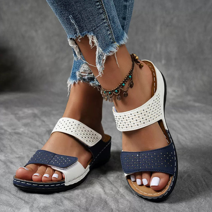 Ortholuxe™ – Breathable Orthopedic Slip-In Sandals