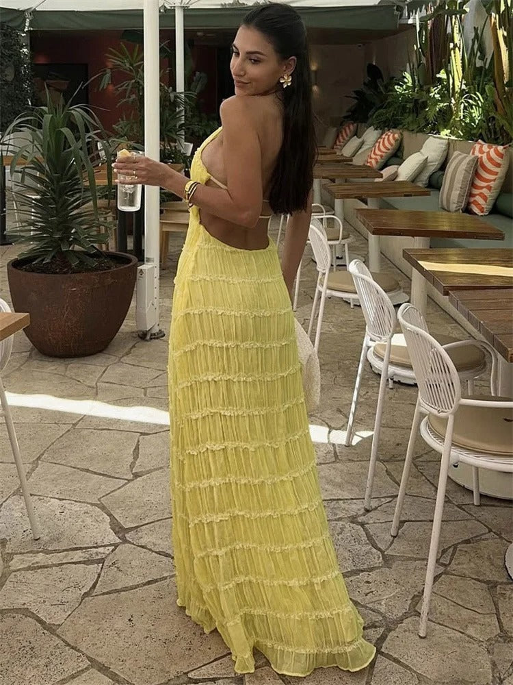 MONIQUE - Elegant maxi dress